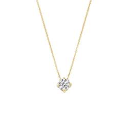 BLUSH 14k GG ANKERCOLLIER SOLITAIR HANGER ZIRCONIA - 10067126