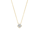 BLUSH 14k GG ANKERCOLLIER SOLITAIR HANGER ZIRCONIA - 10067126
