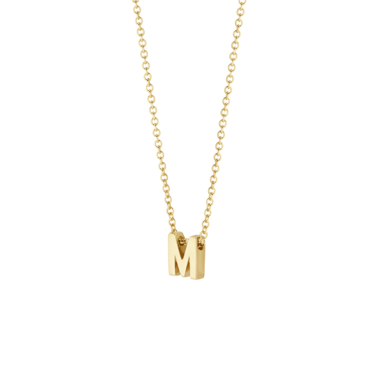 BLUSH 14k GG COLLIER  LETTERHANGER M - 10067151