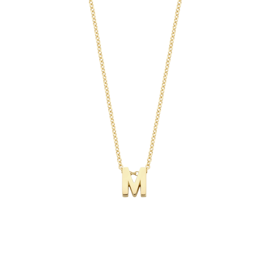 BLUSH 14k GG COLLIER  LETTERHANGER M - 10067151