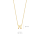 BLUSH 14k GG COLLIER  LETTERHANGER N - 10067152