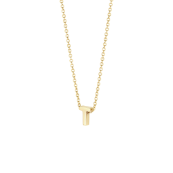 BLUSH 14k GG COLLIER  LETTERHANGER T - 10067154