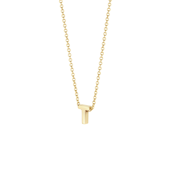 BLUSH 14k GG COLLIER  LETTERHANGER T - 10067154