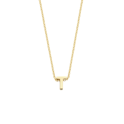 BLUSH 14k GG COLLIER  LETTERHANGER T - 10067154