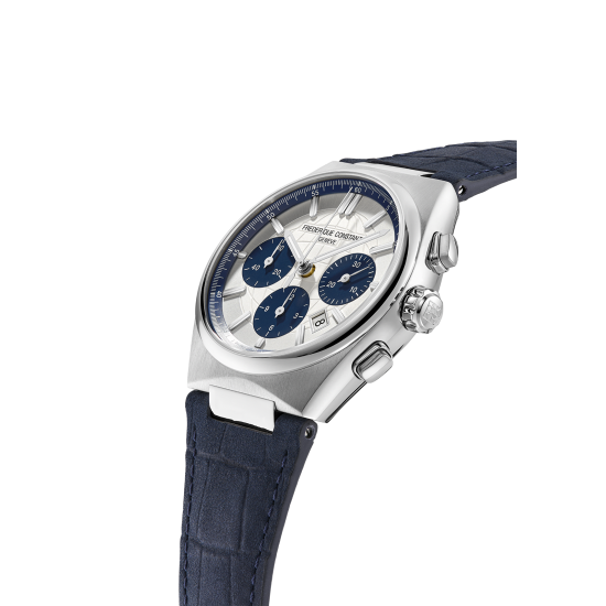 FREDERIQUE CONSTANT CLASSIC HIGHLIFE CHRONO AUTOMATIC PANDA BLUE 3STRAPS LIMITED ED.1269/1888 - 10067159