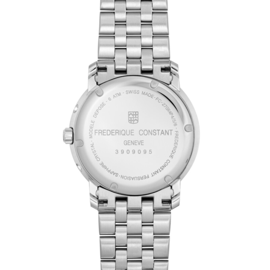 FREDERIQUE CONSTANT CLASSICS BUSINESS INDEX TIMER ST-ST BL.WPL - 10067163