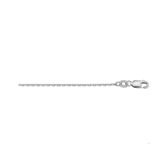 14k WG GESLEPEN ANKERKETTING 1,3mm 41-43-45cm - 10067192