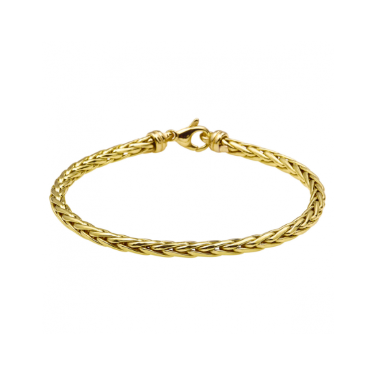 ZILGOLD VOSSESTAART ARMBAND 4mm 19cm - 10067393