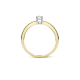 BLUSH 14k BICOL RING SOL+SCHOUDERS ZIRCONIA - 10067260