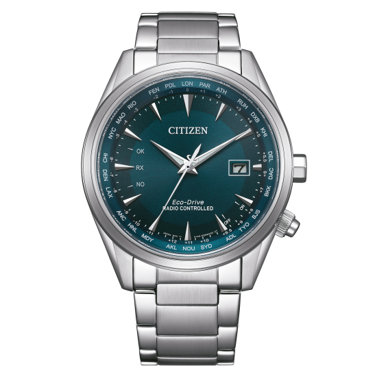 CITIZEN HPH ST-ST ECODRIVE RADIO CONTR. BL/GR.WPL. - 10067307