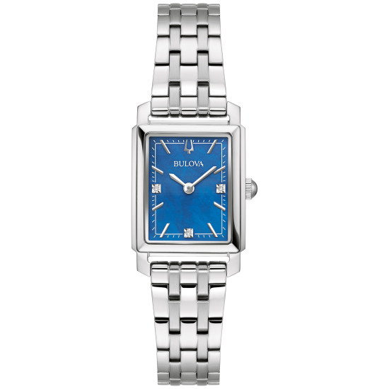 BULOVA DPH ST-ST RECHTH. BL.WPL 3 DIAM - 10067458