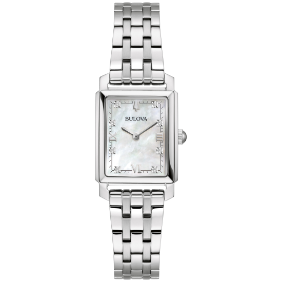 BULOVA DPH "SUTTON" ST-ST RECHTH. PARELM.WPL 8 DIAM - 10067463