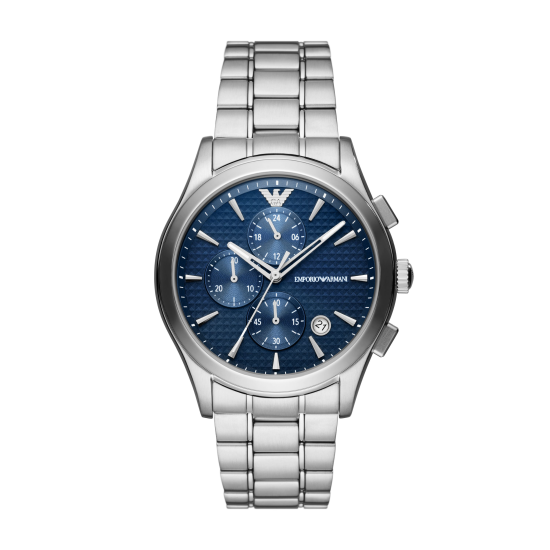 ARMANI HPH "PAOLO" ST-ST CHRONO ZW-WPL ZIL. INDEX - 10067469