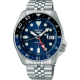 SEIKO "5 SPORTS" HPH ST-ST AUTOMATIC GMT-DATE DONKERBLAUW - 10067477