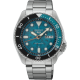 SEIKO "5 SPORTS" HPH ST-ST BLAUWE WPL DAY-DATE BL-ZW LUNETTE - 10067601