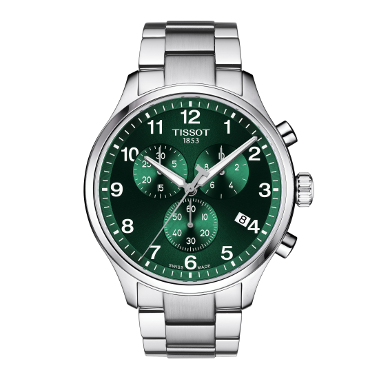 TISSOT CHRONO XL CLASSIC HPH ST-ST GROENE WPL - 10067610