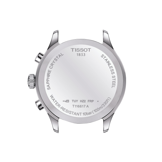 TISSOT CHRONO XL CLASSIC HPH ST-ST GROENE WPL - 10067610