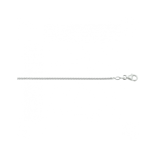 14k WG GOURMETTE COLLIER 1,4mm 60cm - 1007494