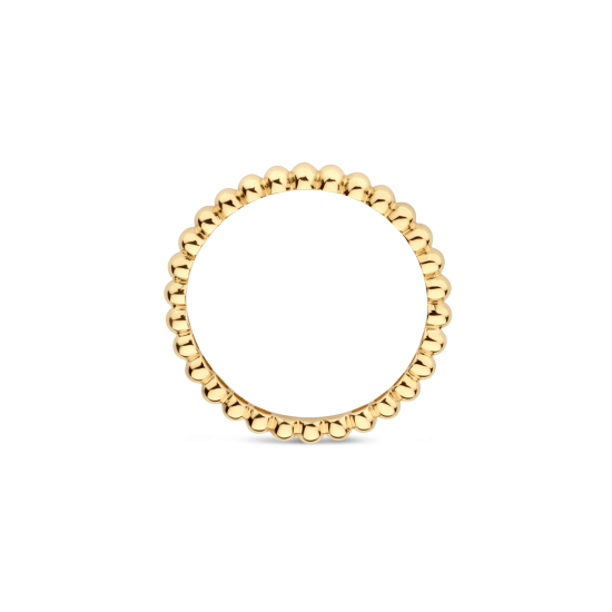 BLUSH 14k GG AANSCHUIFRING 2mm PARELBOLLETJES 1105YGO/54 - 10067639