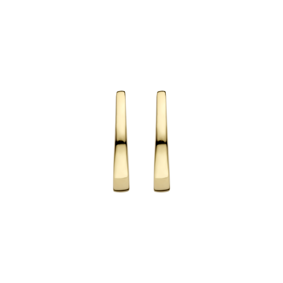 BLUSH 14k GG OVALE CREOLEN 17x3mm AFLOPEND - 10067642