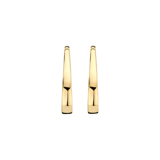 BLUSH 14k GG OVALE CREOLEN 20x3mm AFLOPEND - 10067643