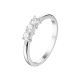 14K WG RIJRING 3DIAM.30ct H-Si - 1007127