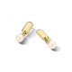 14k GG STAAFJES OORSTEKERS MET ZWP 3.5mm - 1007100