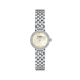 TISSOT "LOVELY ROUND" DPH ST-ST WIT PARELMOER WPL. DIAMANT LUNETTE + INDEX T1400096111600 - 10067694