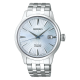 SEIKO "PRESAGE COCTAIL TIME" HPH ST-ST ICE BLAUWE SUNBURST WPL ZIVERKLEURIGE INDEX - 10067700