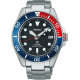 SEIKO PROSPEX HPH ST-ST DIVER SOLAR ZW.WPL. ROOD-BLAUW - 10067785