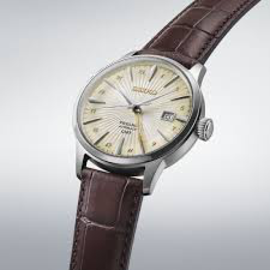 SEIKO "PRESAGE GMT COCTAIL" AUTOMATIC HPH ST-ST ZILV. WPL. - 10067871