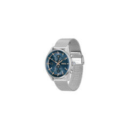 HUGO BOSS "SKYTRAVELLER" HPH ST-ST CHRONOGRAAF BL.WPL. - 10067882