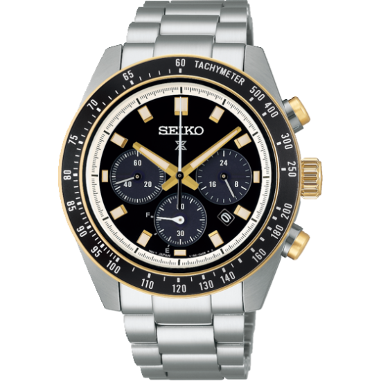 SEIKO "PROSPEX SPEEDTIMER CHRONO" HPH ST-BICOL ZWARTE WPL - 10067891
