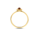 BLUSH 14k GG RING OVALE GEFACC. BROWN QUARTS GETORSTE ZETRAND - 10067928