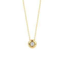 14k GG ANKERCOLL.SOL HANGER LG DIAM.10ct TW-SI GLADOMZETTING LG3005Y - 10067938