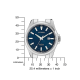 CITIZEN ECODRIVE TI-TI BLAUWE WPL. - 10068063