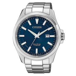 CITIZEN ECODRIVE TI-TI BLAUWE WPL. - 10068063