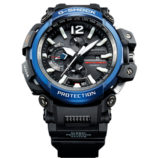 CASIO G-SHOCK "GRAVITYMASTER" ST-KUNSTSTOF ZW.WPL. - 10068084