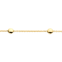 BLUSH 14k GG ARMBAND MET 5 RONDE ELEMENTJES - 10068089