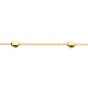 BLUSH 14k GG ARMBAND MET 5 RONDE ELEMENTJES - 10068089