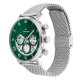 TOMMY HILFIGER STALEN  HERENHORLOGE GROENE WIJZERPLAAT - 10068114