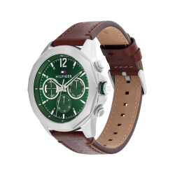 TOMMY HILFIGER HERENHORLOGE GROENE KAST - 10068115