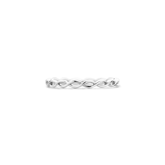 BLUSH 14k WG INFINITY AANSCHUIFRING - 10068383
