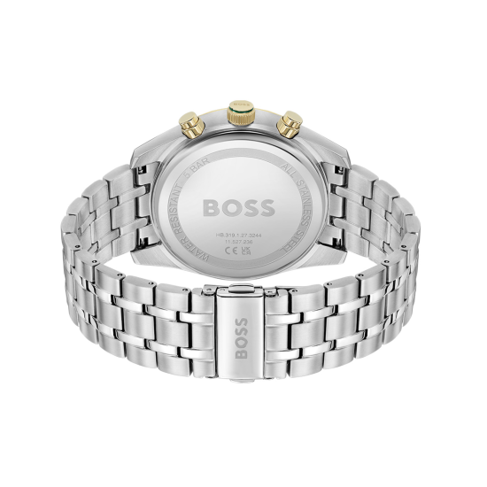 HUGO BOSS "AVERY" BICOLOR HPH STAAL GGD-DBL CHRONO GROENE WPL. - 10068394