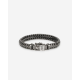 BUDDHA TO BUDDHA BEN ZWART RHODIUM SHINE ZILVER ZILVEREN ARMBAND - 10068407