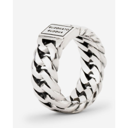 BUDDHA TO BUDDHA CHAIN RING ZILVER - 10068413