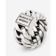 BUDDHA TO BUDDHA CHAIN RING ZILVER - 10068413