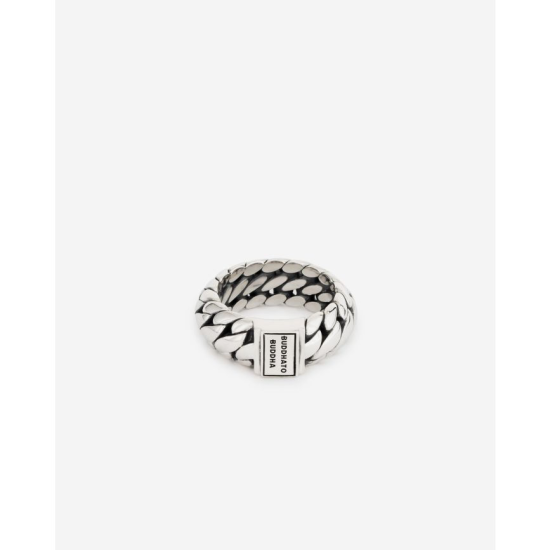 BUDDHA TO BUDDHA CHAIN SMALL RING ZILVER - 10068415