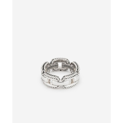 BUDDHA TO BUDDHA BARBARA LINK RING ZILVER - 10068431