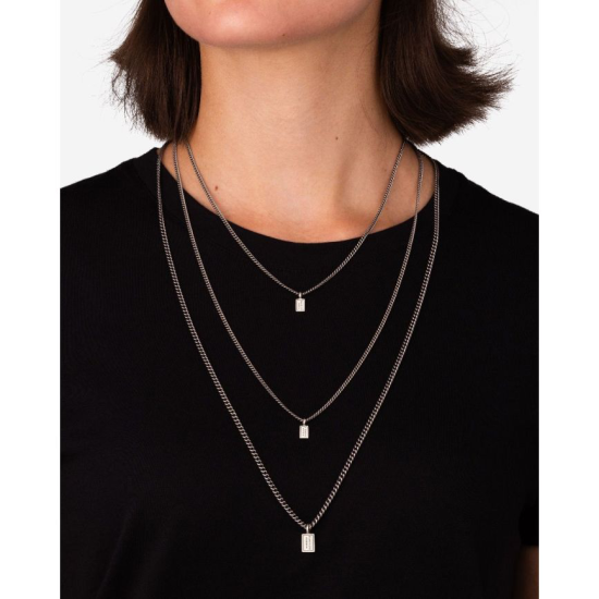 BUDDHA TO BUDDHA ESSENTIAL COLLIER ZILVER - 10068465